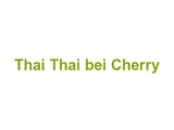 Thai Thai bei Cherry Logo