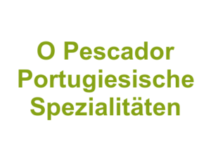 O Pescador Portugiesische Spezialitäten Logo
