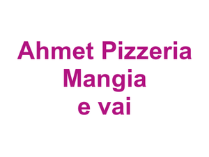 Ahmet Pizzeria Mangia e vai Logo