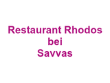 Restaurant Rhodos bei Savvas Logo
