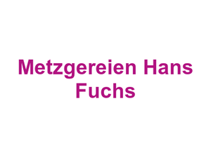 Metzgereien Hans Fuchs Logo