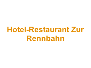 Hotel-Restaurant Zur Rennbahn Logo