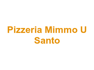 Pizzeria Mimmo U Santo Logo