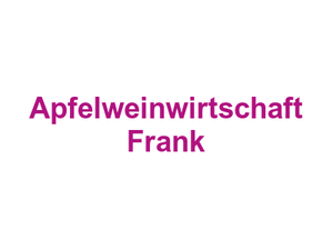 Apfelweinwirtschaft Frank Logo