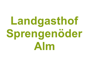Landgasthof Sprengenöder Alm Logo