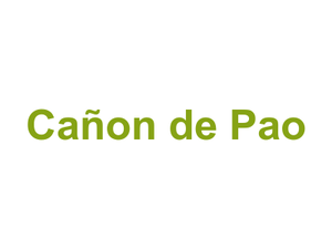 Cañon de Pao Logo