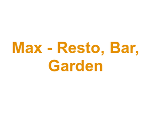 Max - Resto, Bar, Garden Logo