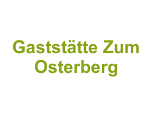 Gaststätte Zum Osterberg Logo