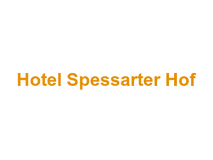 Hotel Spessarter Hof Logo