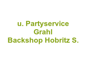 Metzgerei Fleischerei u. Partyservice Grahl Backshop Hobritz S. Logo