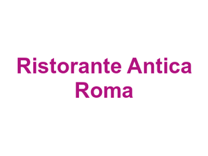 Ristorante Antica Roma Logo
