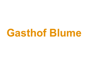 Gasthof Blume Logo