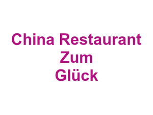 China Restaurant ''Zum Glück'' Logo