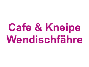 Cafe & Kneipe "Wendischfähre" Logo