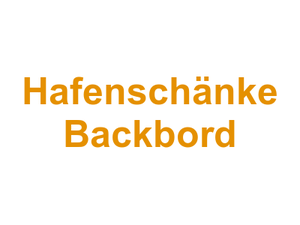 Hafenschänke Backbord Logo