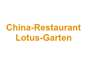 China-Restaurant Lotus-Garten Logo
