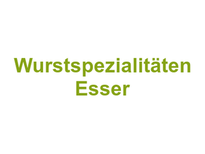 Metzgerei Fleisch- und Wurstspezialitäten Esser Logo