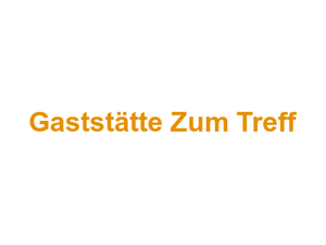 Gaststätte Zum Treff Logo