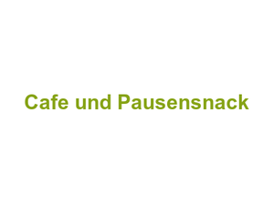 Cafe und Pausensnack Logo