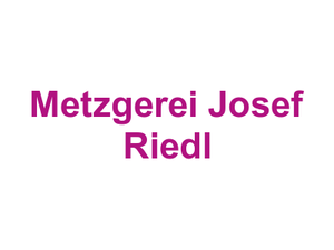 Metzgerei Josef Riedl Logo