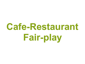 Cafe-Restaurant Fair-play Logo