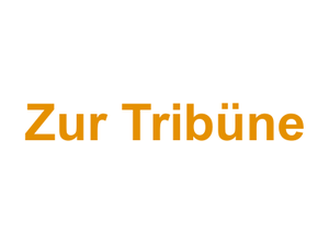 Zur Tribüne Logo