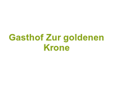Gasthof Zur goldenen Krone Logo
