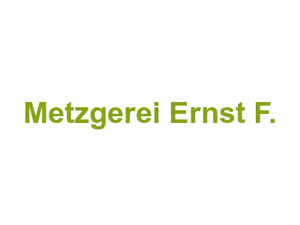 Metzgerei Ernst F. Logo