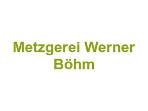 Metzgerei Werner Böhm Logo