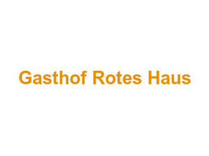 Gasthof Rotes Haus Logo
