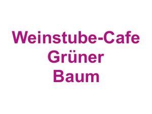 Weinstube-Cafe Grüner Baum Logo