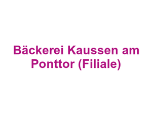 Bäckerei Kaussen am Ponttor (Filiale) Logo
