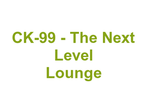 CK-99 - The Next Level Lounge Logo