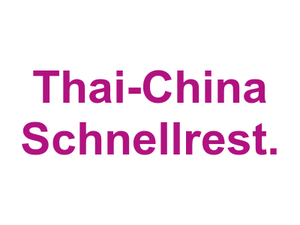 Thai-China Schnellrest. Logo