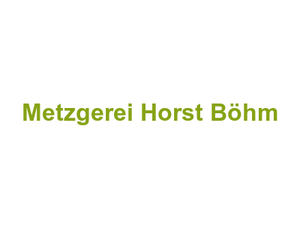 Metzgerei Horst Böhm Logo