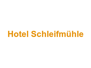 Hotel Schleifmühle Logo