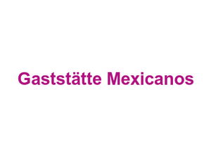 Gaststätte Mexicanos Logo