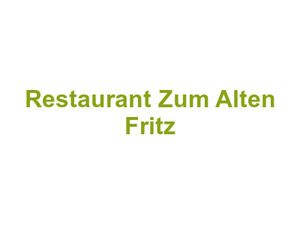 Restaurant Zum Alten Fritz Logo