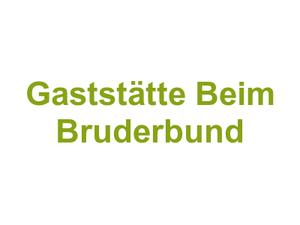 Gaststätte Beim Bruderbund Logo