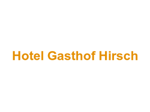 Hotel Gasthof Hirsch Logo