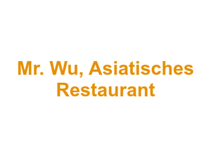 Mr. Wu, Asiatisches Restaurant Logo