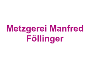 Metzgerei Manfred Föllinger Logo