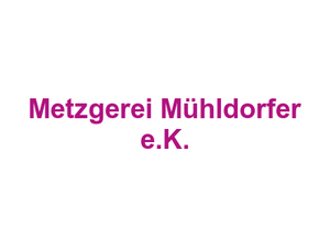 Metzgerei Mühldorfer e.K. Logo
