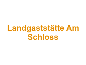 Landgaststätte Am Schloss Logo