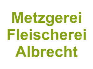 Metzgerei Fleischerei Albrecht Logo