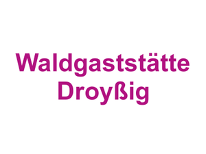 Waldgaststätte Droyßig Logo