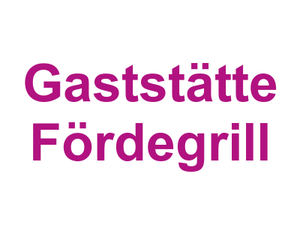 Gaststätte Fördegrill Logo