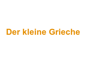 Der kleine Grieche Logo
