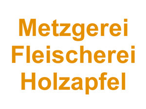 Metzgerei Fleischerei Holzapfel Logo