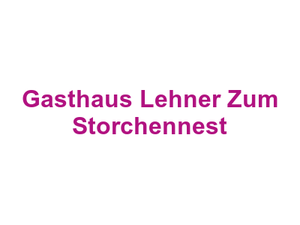 Gasthaus Lehner Zum Storchennest Logo